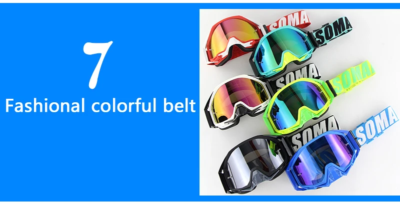 Очки для мотокросса по пересеченной местности Gafas Mx Lunette Flamme Atv Googles Dirt Bike Occhiali Moto Lunette Ski Antiparras очки для квадроцикла