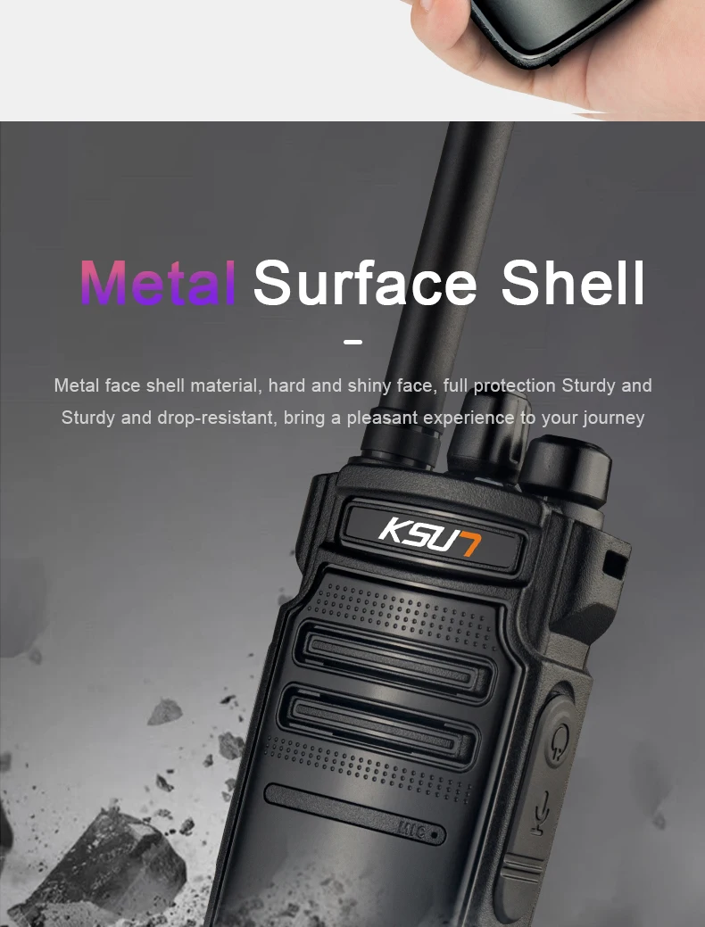 KSUN KSX18 walkie-talkie наружная мини-Рация 50 км 8 Вт Высокая мощность шифрование домофон маленькая машина маленькая