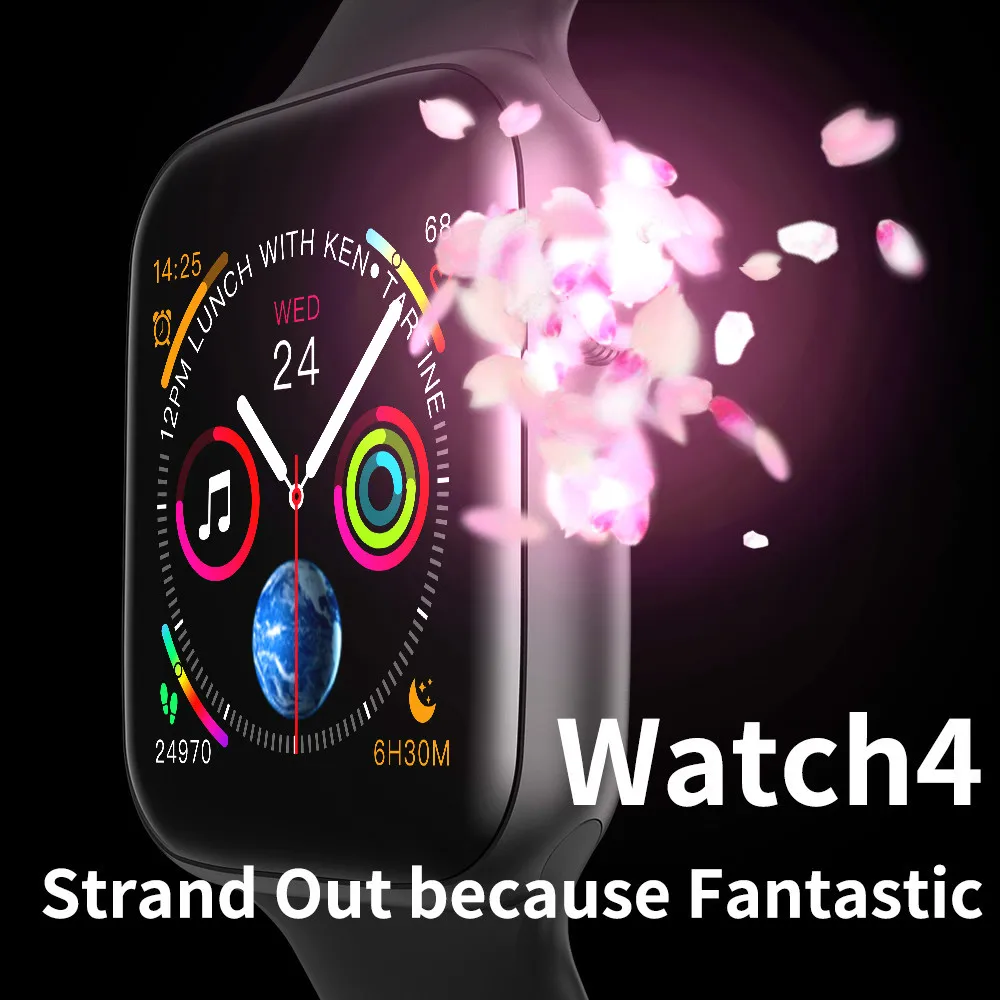 

IWO 10 Smart Watch Men Women 44mm 1.54 inch ECG Heart Rate Monitor Sport Activity Tracker Relogio Smartwatch W34 PK IWO 8 Plus