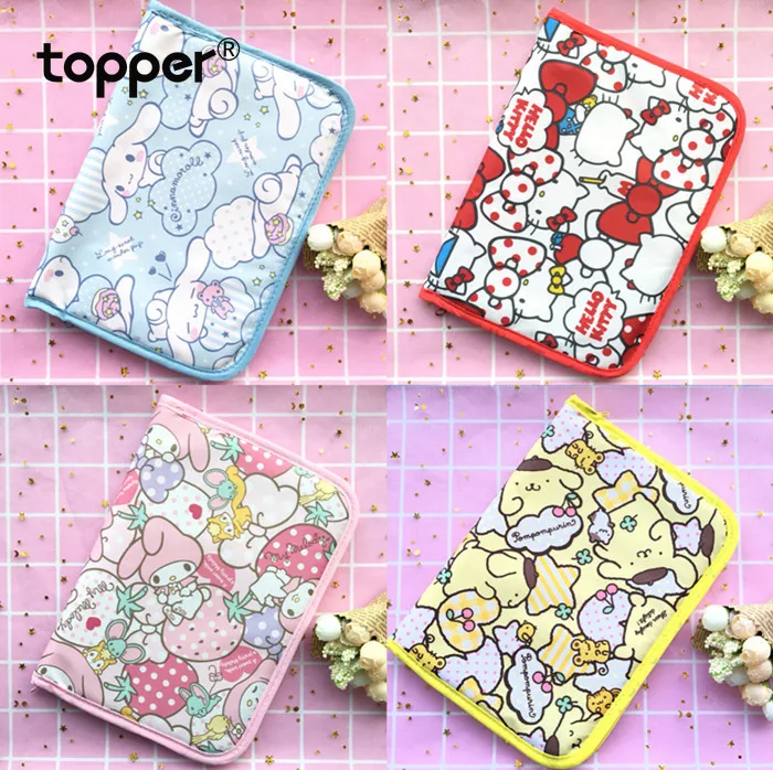

File bag file package multi-function card package box child vaccine manual business card book, passport holder, folder