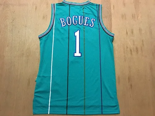 Новинка А+++ Качественная мужская майка для взрослых майка 10 Dell Curry 30 Muggsy Bogues 1 - Цвет: Коричневый