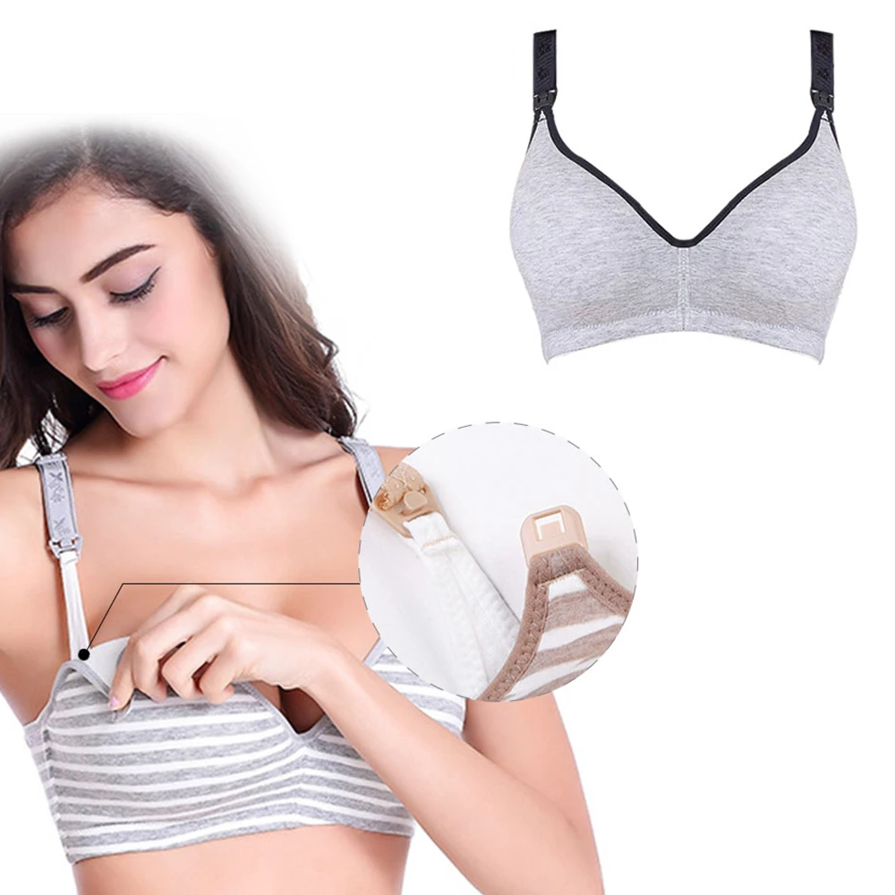 

Maternity Bra Pregnant Women Cotton Sleeping Bras Wire Free Pregnancy Breastfeeding Soutien Gorge Allaitement Underwear
