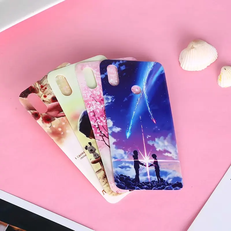

Fashion PC Plastic Battery Back Cover for xiaomi Mi 8 mi8 Phone Cases Back Battery Housing Cover Replacement