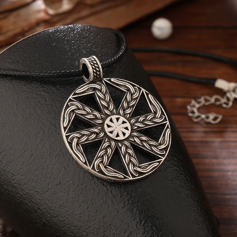 Slavic Kolovrat Pendant Neckalce For Women Men Ethnic Amulet Jewelry Drop Shipping | Украшения и аксессуары