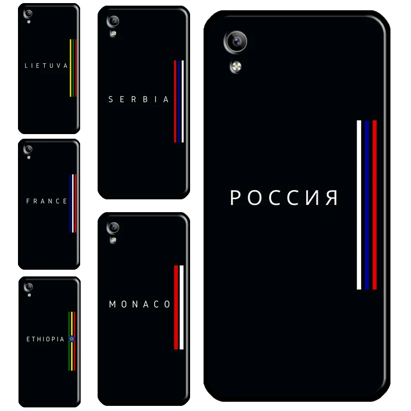 Россия Франция Эфиопии Испания чехол с флагом для Vivo V17 Neo S1 Y1S Y12 Y17 Y20 Y30 Y50 Y70 Y91C V11i Y11