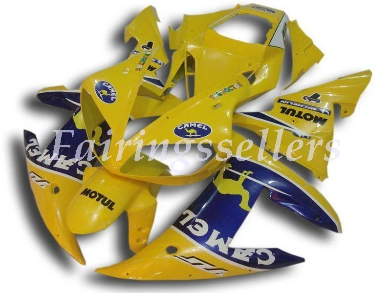 Горячая Распродажа YZF1000 R1 полный комплект для Yamaha Yzf R1 02 03 спортивные обтекатели для мотоцикла(литье под давлением) белый красный