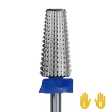 5 в 1 сверло для ногтей, Размер средний-м, многофункциональное сверло для ногтей для электрических сверл для ногтей