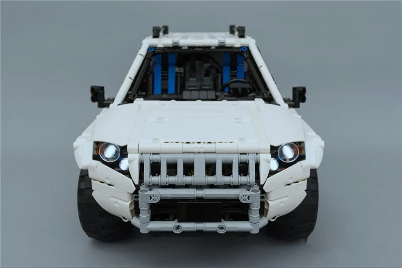 Technic Тойота Мотор Land Cruiser RC Внедорожник кирпичные части набор для MOC 5551 строительные блоки игрушки Набор DIY Дети Brinquedo