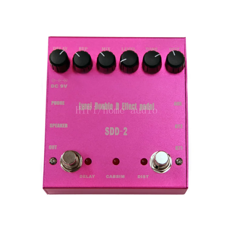 

Electric guitar monoblock combined effects [distortion, delay, analog, amp, mixing] multi-effects sdd2