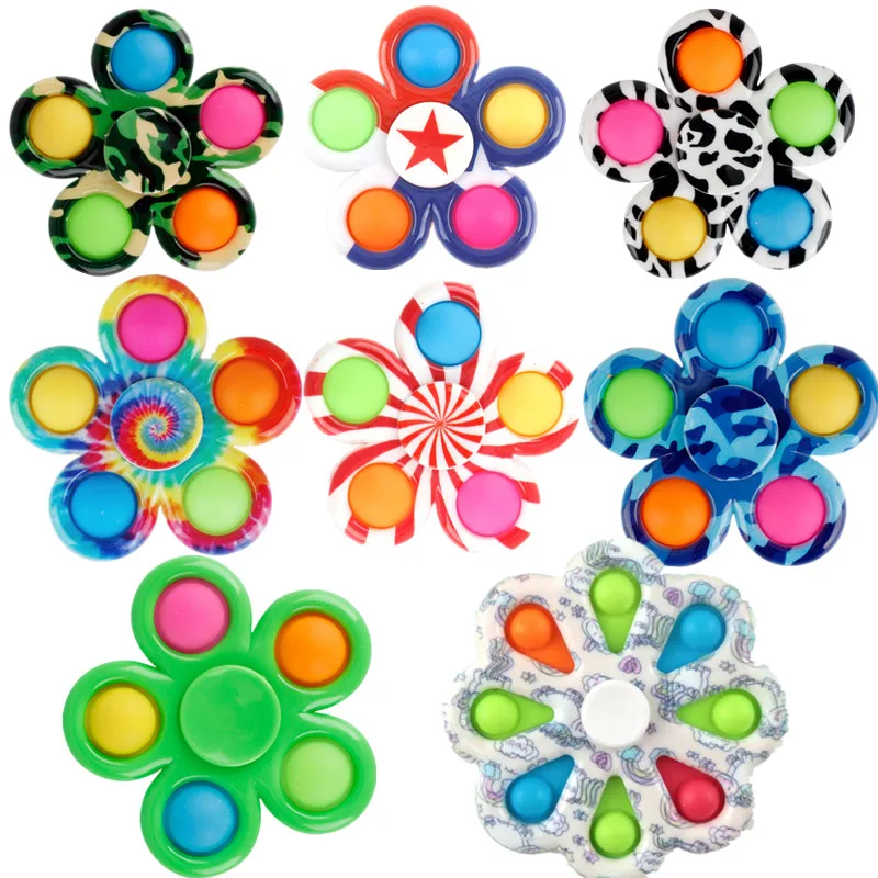 5 Sides Custom Pop Het Fidget Toys Spinner Speelgoed Anti-Stress Accessoires Autisme Angst En Stress Voor | Игрушки и хобби