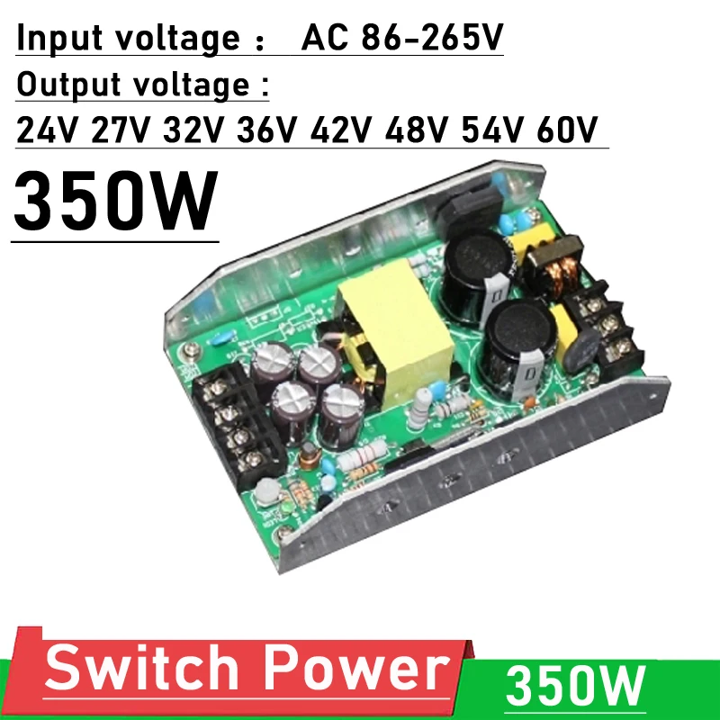 

350W AC - DC switching power supply 110V 220V TO 24V 27V 32V 36V 42V 48V 54V 60V Digital Audio Amplifier switch power No noise