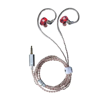 

RT-3 Wired In-Ear Earphone HIFI DJ Headphone Earbuds 2Pin 0.78MM Smartphone Headset