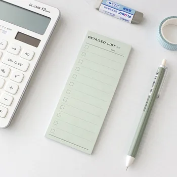 

Memo Pad Cute Sticky Notes Planner Stickers Kawaii Note Pad Plan to Post Notes Work Plan Study and Arrange