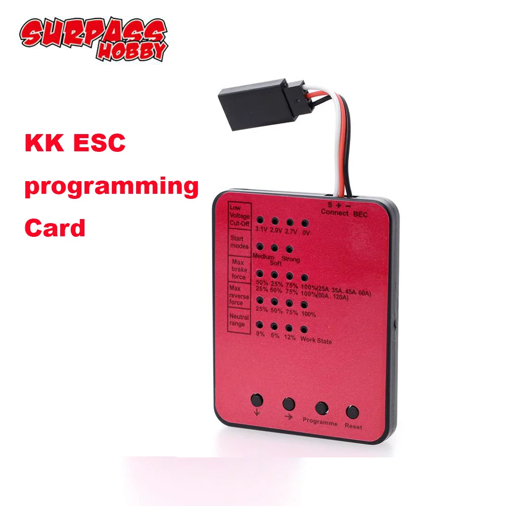 Программируемая карта ESC SURPASSHOBBY KK серия для радиоуправляемого автомобиля