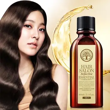 

60ml Hair Care Essential Oil Nourish Moroccan Argan Oil Repair Dry Damage Hair Treatment