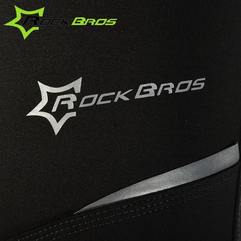 ROCKBROS одежда ветрозащитная Осень-Зима велосипедные термоштаны ciclismo bicicleta велосипедная одежда велосипедные штаны для езды на велосипеде брюки черные