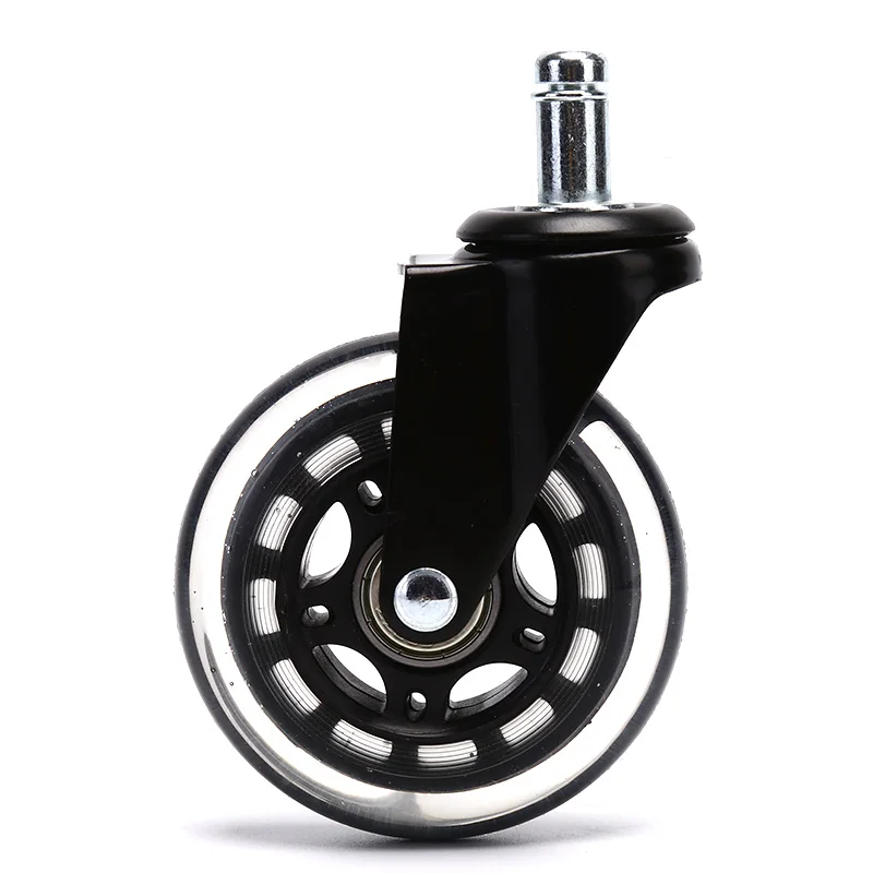 High quility 1/2/5pcs Office Chair Caster Wheels Roller Rollerblade Style Castor Wheel Replacement