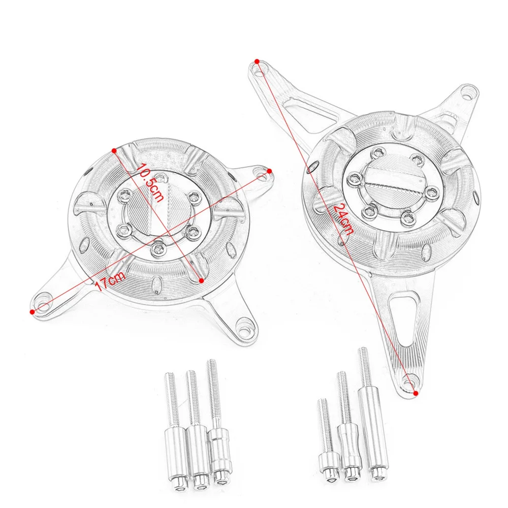 Для Honda CB650F CBR650F CB CBR 650F 650 F- мотогонок изменения крышка двигателя Ползунки Краш-пад