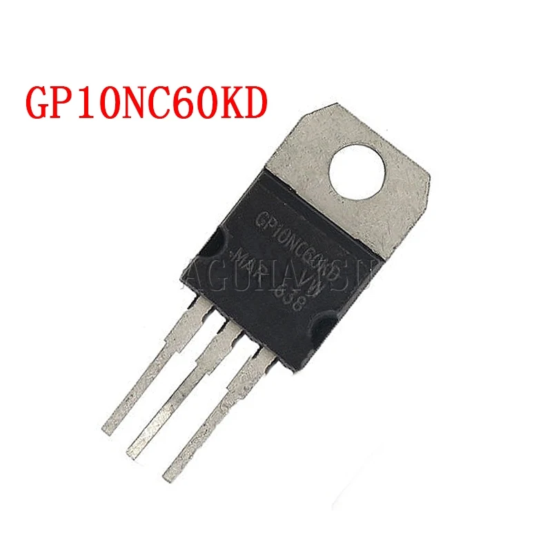 5 шт./лот STGP10NC60KD 10A600V с изолированным затвором (IGBT) GP10NC60KD гарантированный оригинал