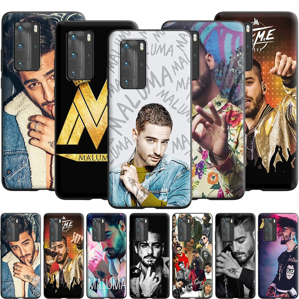 Силиконовый чехол Maluma для Huawei Nova 6 7 SE 2 2i 3 3i 4 4E 5 5i 5T Lite Pro Smart | Мобильные телефоны и