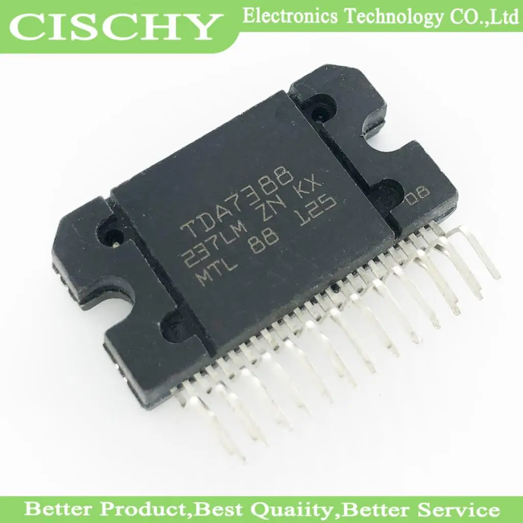 2 шт. TDA7388 ZIP-25 TDA7388A ZIP25 застежкой-молнией | Электронные компоненты и принадлежности