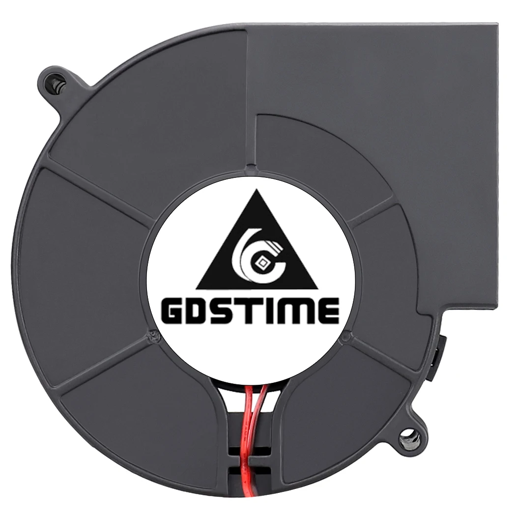 Gdstime DC 9733 12V 24V Вентилятор 97mm 97x33mm BBQ воздуходувка большой поток центробежный