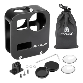 

PULUZ Aluminium Alloy Protective Case Metal Cage with Lens Protection Cover for GoPro Panoramic Motion Camera