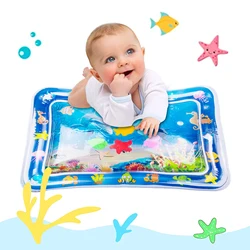Tapis d'eau pour bébé, coussin gonflable, tapis de jeu d'eau pour enfants en bas âge, jouet d'activité de développement 