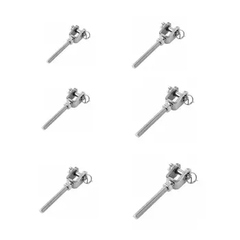 

Marine Hardware 304 Stainless Steel Jaw Open Bolt Nut Turnbuckle Rigging Screw Rowing Boats Rope Cable Length Tension Adjust