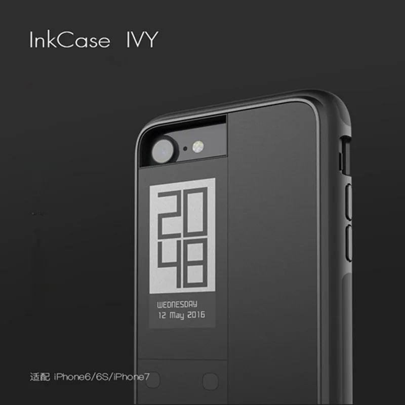 smart ink screen case for iPhone 7E Ink Reader for iPhone 8 / iPhone 7 Ultrathin Digital Case Assistant with E Ink Display