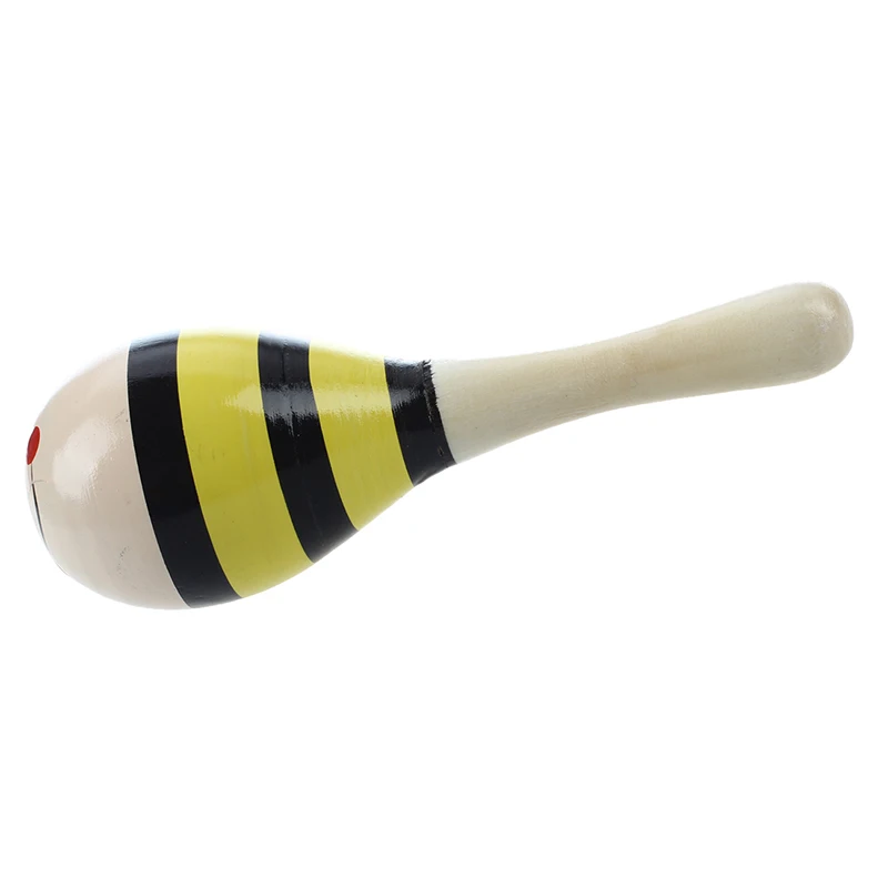 2 деревянных музыкальных инструмента Maracas игрушка для детей|Игрушечные