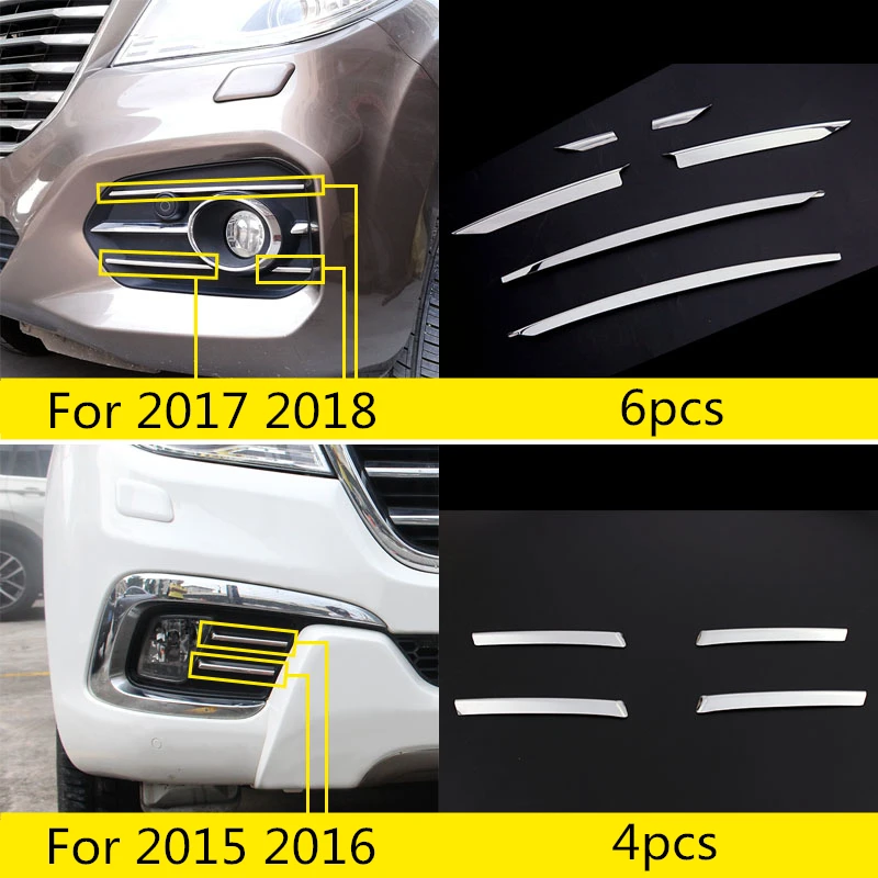 Для Haval H9- Автомобильная передняя противотуманная фара, декоративная яркая полоса, аксессуары для украшения автомобиля