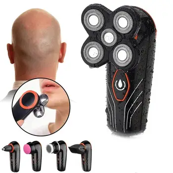 

Multifunctional Men Electric Shaver Kit Hair Clipper Hair Trimmer Barber Cutting Machine Nose Hair Cutter Foot Grinding Device