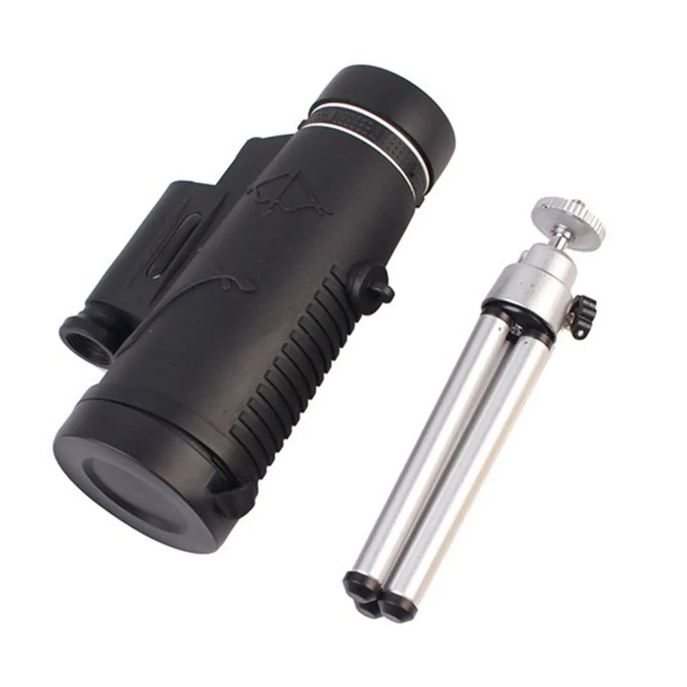 Tripod 50x60 водонепроницаемый HD монокуляр комплект телескопа портативный для прогулок, охоты и кемпинга открытый портативный телескоп с треногой - Цвет: Tripod
