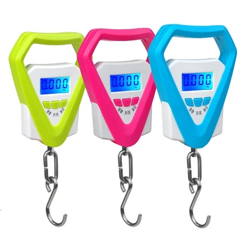 

Urijk Mini Digital Scales LCD Precision Hanging Luggage Scale Portable Electronic Pocket Scale Kitchen Weighing Tools 20kg