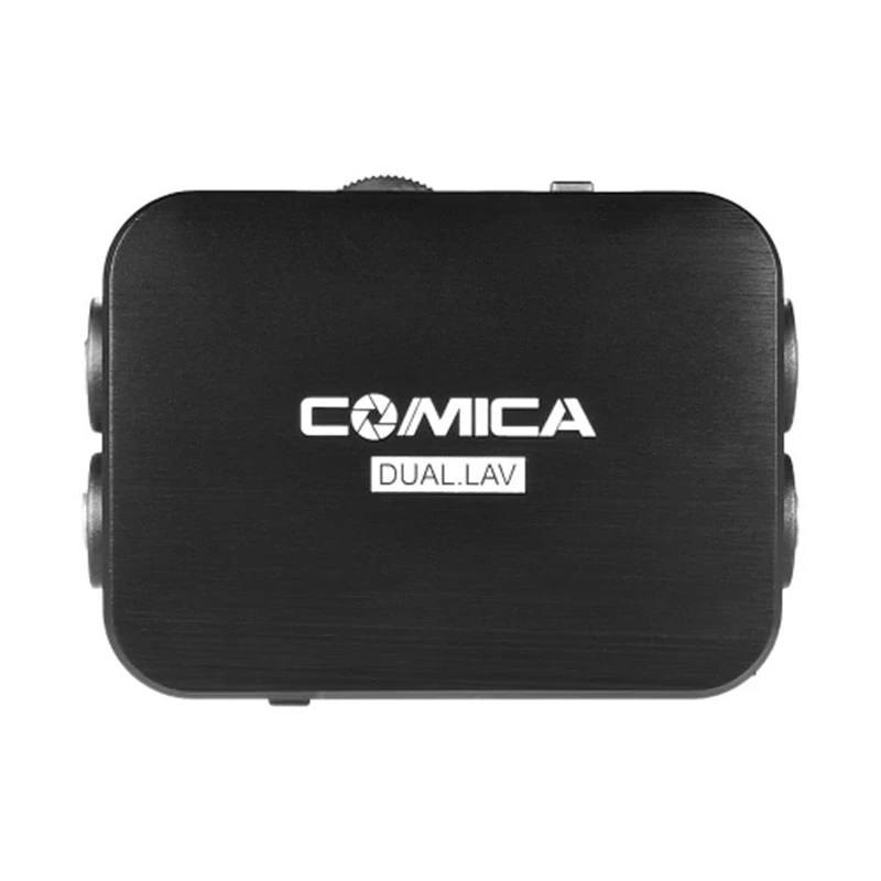 Comica Dual. Lav-D03 двухголовый петличный конденсаторный микрофон для Canon Nikon sony Dslr камеры видеокамеры ПК для Iphone 6 Android Smartp