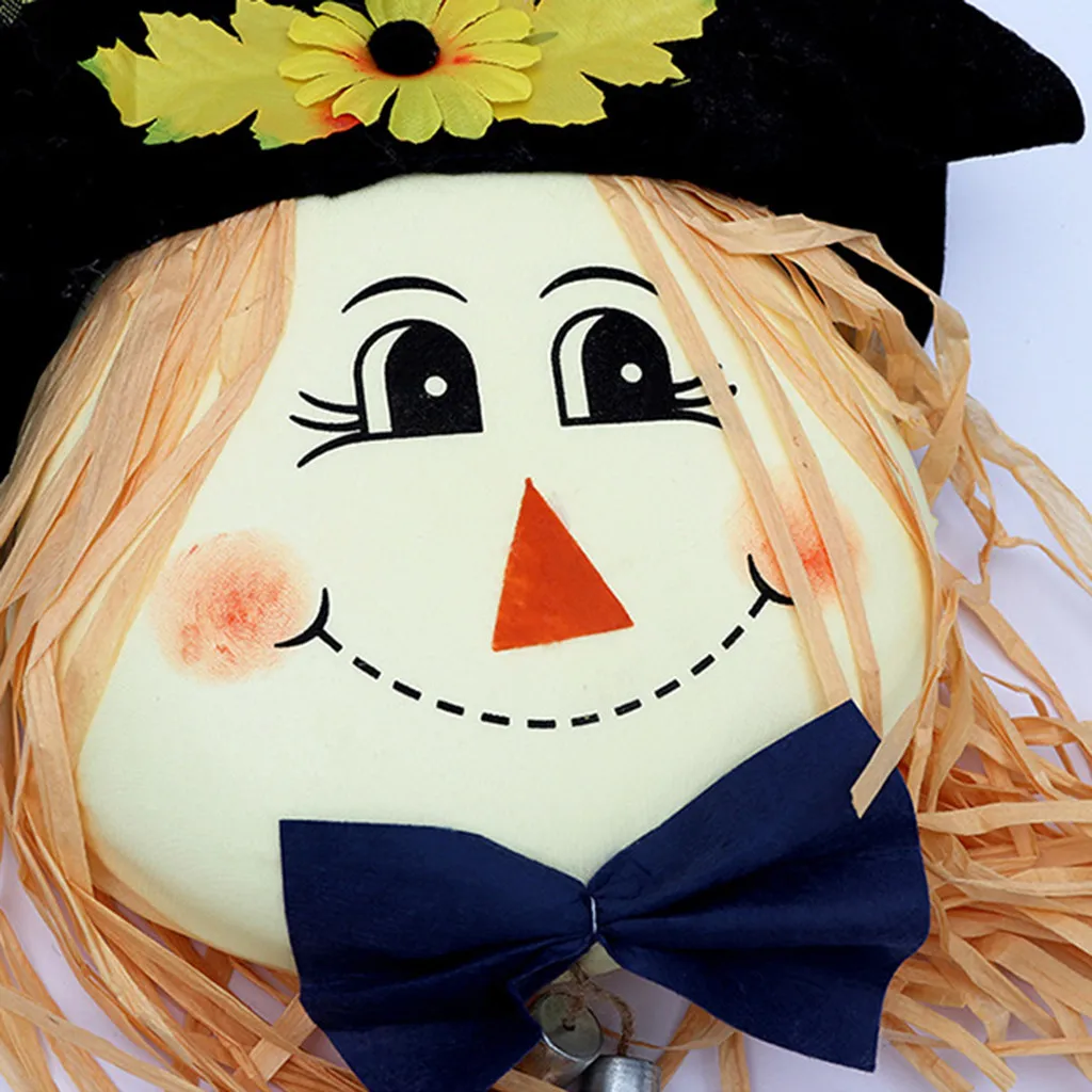 Halloween hanging pirate decoration witch prisoner reap ghost ghost pendant halloween cartoon pastoral wind scarecrow door#35