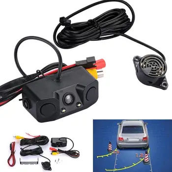 

Premium Rear View Camera Radar Camera Buzzer Sensors IP67 12V Detector