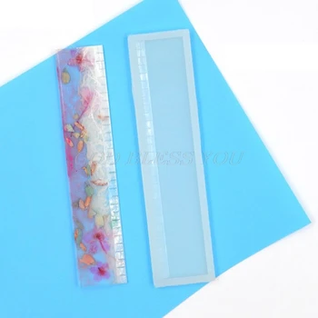 

5Pcs Handmade Silicone Straight Ruler Resin Mold Art Resin Casting Craft Tools Drop Shipping