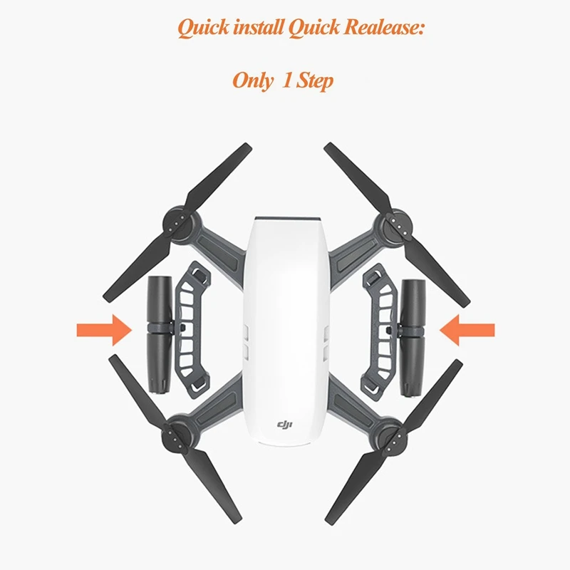 Подходит для Dji Mavic Pro-Spark светодиодный светильник аксессуары с регулируемым углом наклона маленькая вспышка светильник дистанционного Яркость ночное F светильник ing аксессуары