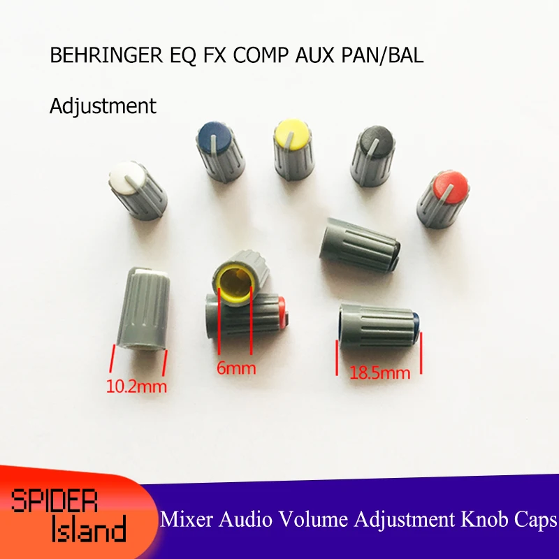 

Крышка микшера для регулировки звука для BEHRINGER EQ FX COMP AUX PAN/BAL, крышка с дополнительной ручкой