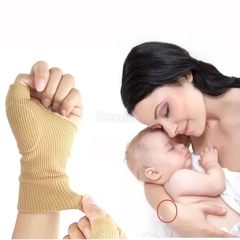 Нарукавники корректор давления медицинские руки запястья Suppor перчатки большой палец суставы боль растягивается рука нестабильность компрессионный рукав