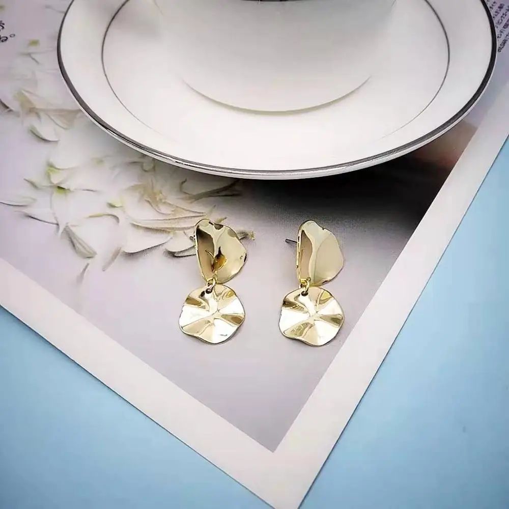 2020 NEW ARRIVALS GOLD EARRINGS FASHION JEWELRY WEDDING PARTY GIFTS FEMALE ACCESSORIES GOOD QUALITY | Украшения и аксессуары
