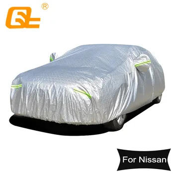 

Universal cotton car covers Winter for outdoor dustproof rainproof snowproof and UV for nissan tiida x-trail almera qashqai