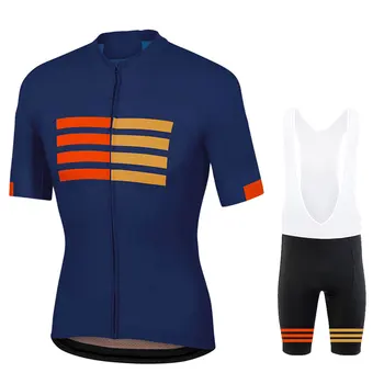 

STRAVA Men's Cycling Jersey 2020 Pro Team Summer Cycling Clothing Quick Drying Set Racing Sport Mtb Bicycle Jerseys Bike Uniform