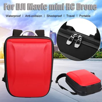

ABS Large Capacity Portable Shoulder Travel Bag Hard Shell Carrying Case Backpack Bag Waterproof Anti-Shock For DJI Mavic Mini