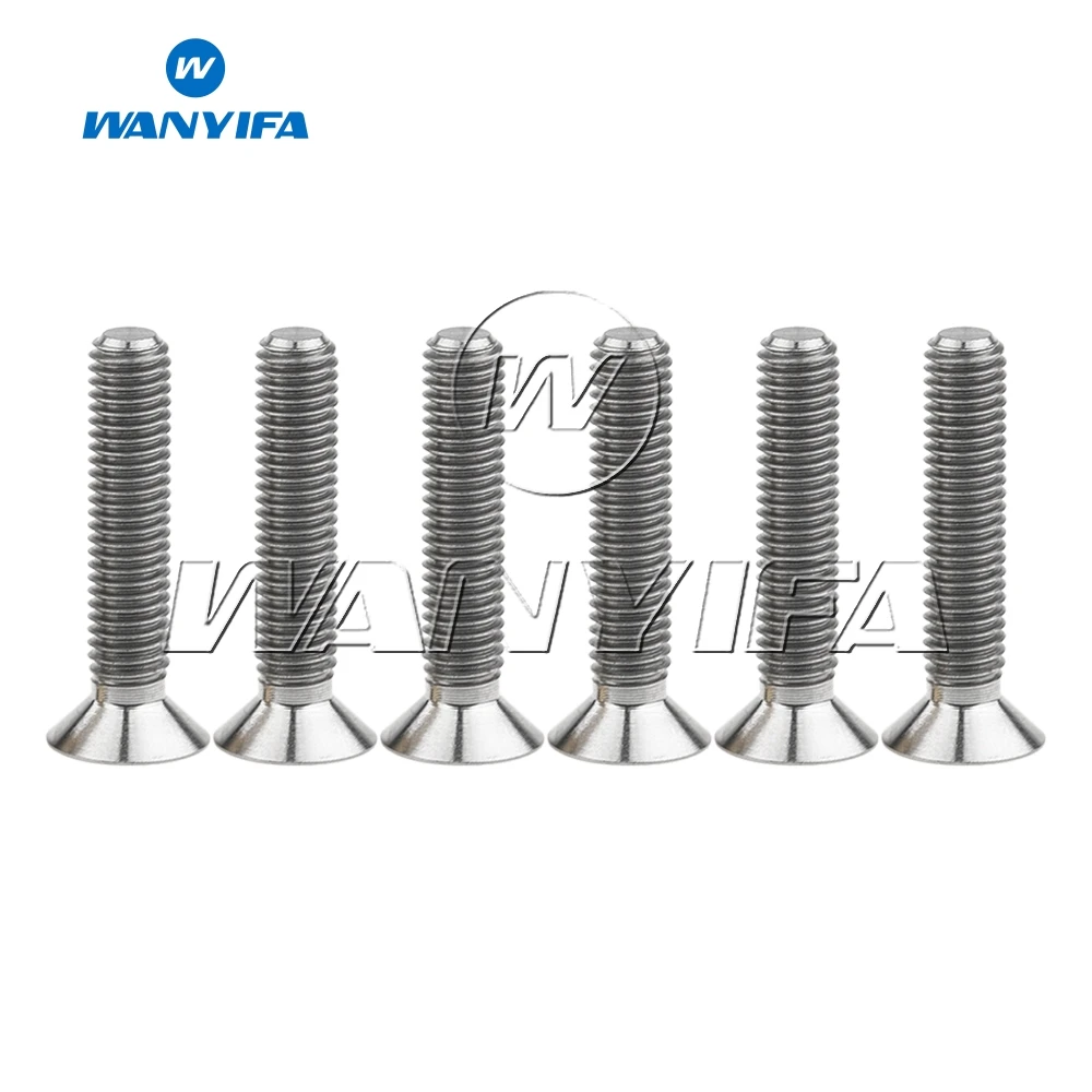 escareada plana chave Allen, M5 x 10, 15, 25mm, 6pcs por lote