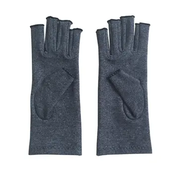 

A Pair/Set Comfortable Men Women Therapy Compression Gloves Solid Color Breathable Arthritis Joint Pain Relief Gloves