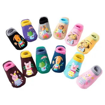 

2020 Baby Socks Lovely Casual Fashion Children's Socks Cute Cartoon Non-Slip Cotton Floor Socks Kids Slippers
