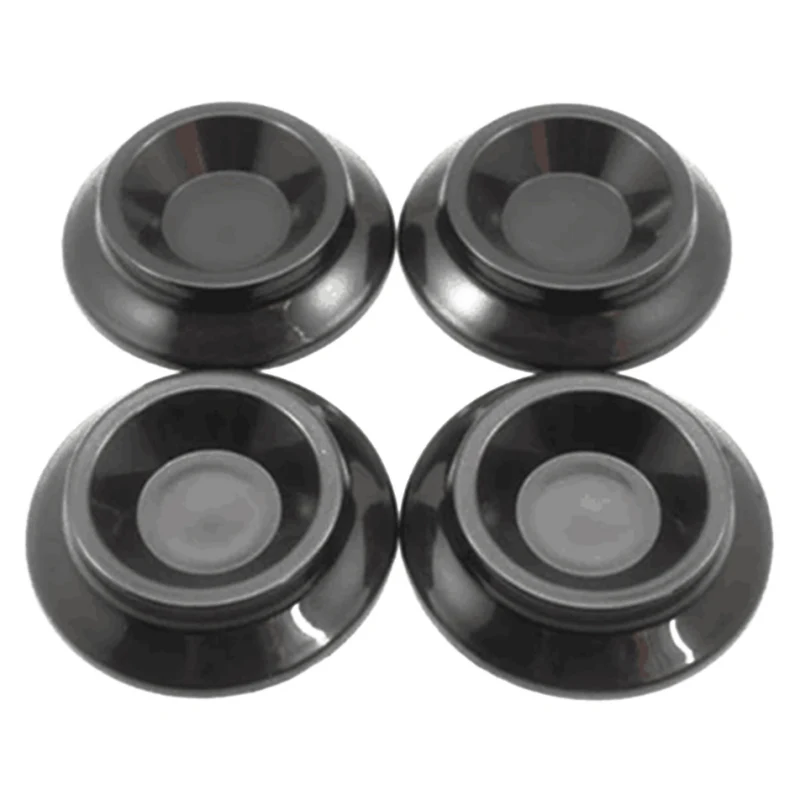 

4pcs Piano Caster Cups Black Vertical Mats Caster Cup Electronic Keyboard Protect Floors Carpets Instrument Accessories